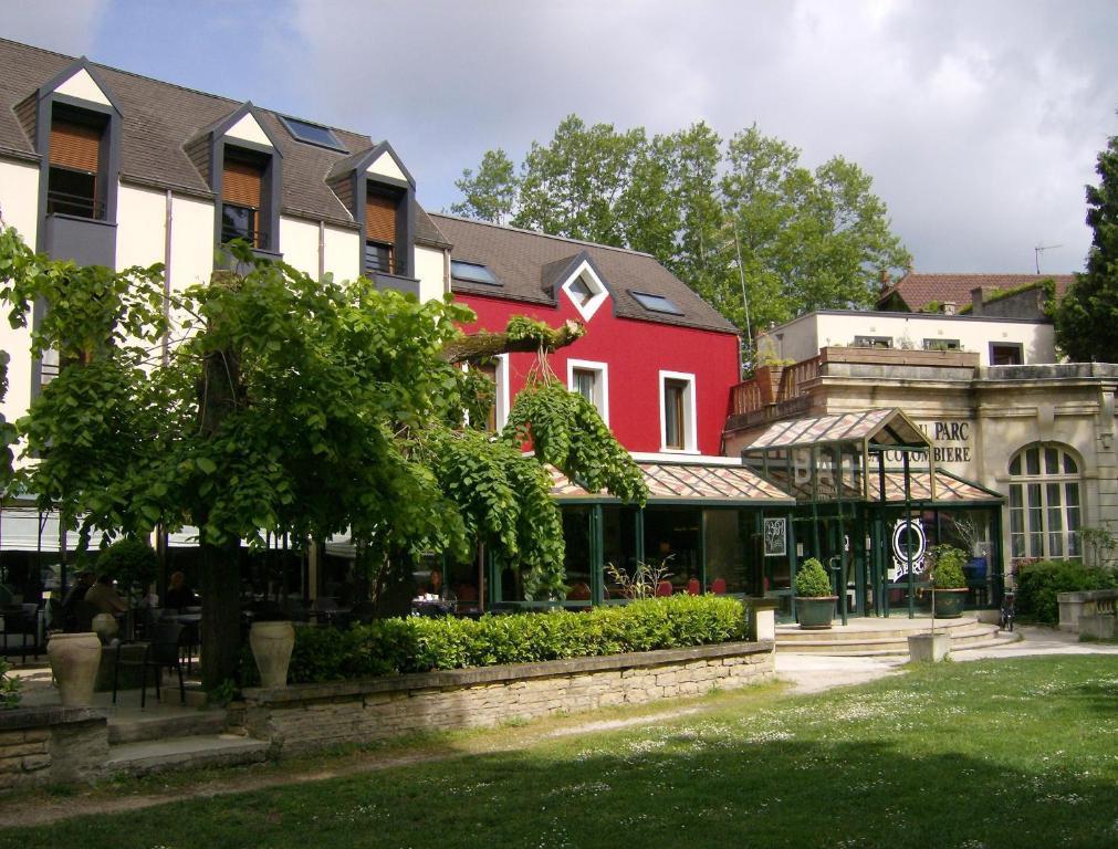 Hotel Restaurant Du Parc De La Colombiere Dijon Exterior photo